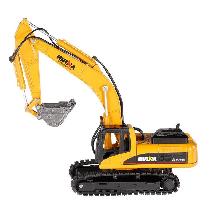 Металлический экскаватор HUI NA TOYS масштаб 1:50 - HN1711