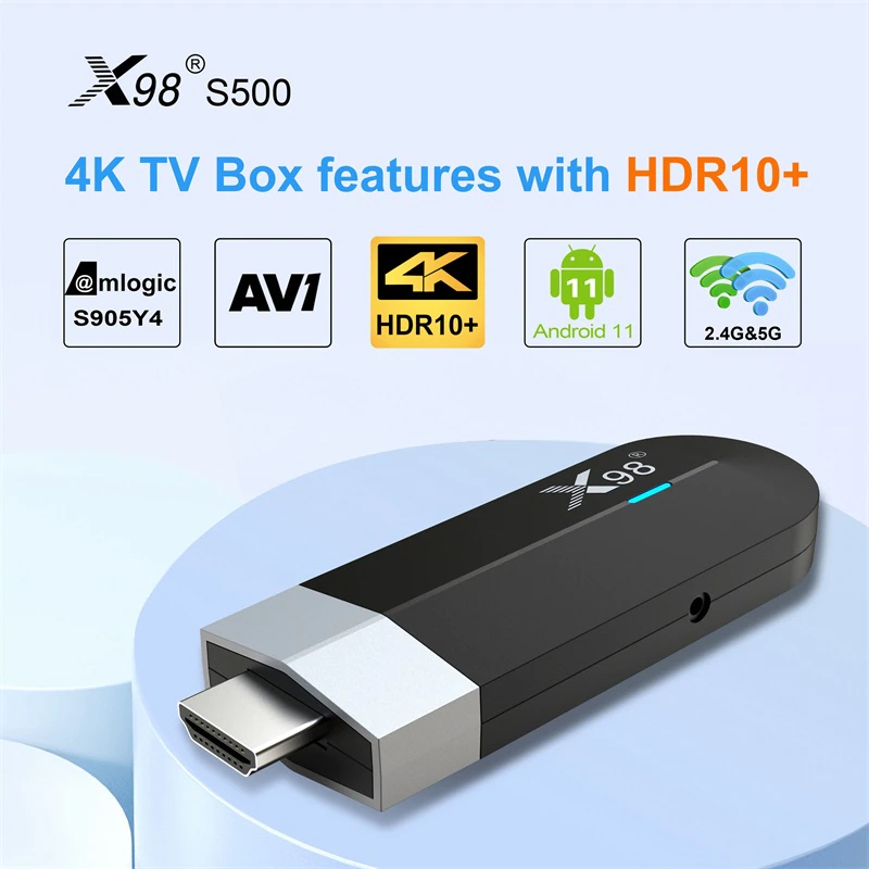 Андроид ТВ приставка DGMedia X98 S500 Amlogic S905Y4 (2/16)