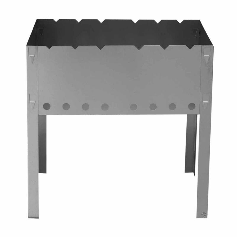 Мангал "Искорка" 350*240, 6 шампуров (в пленке)