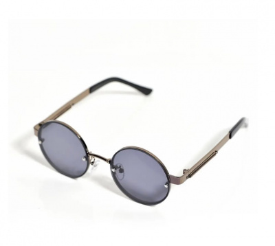 Очки круг (Черный)