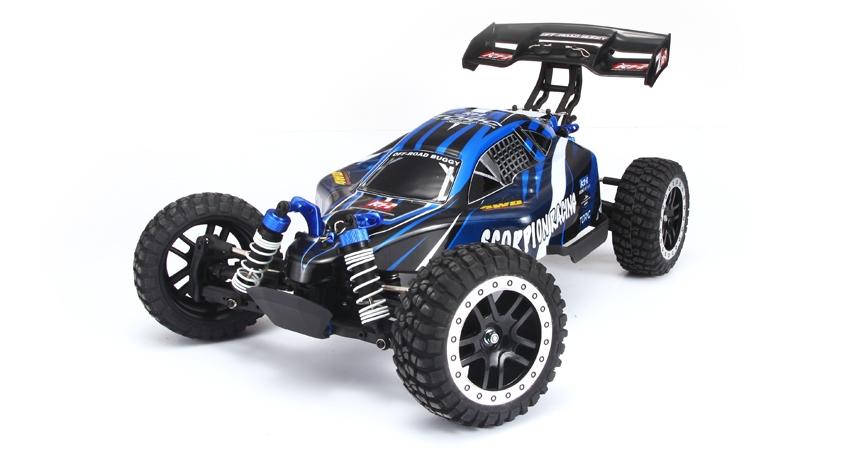 

Радиоуправляемый багги Remo Hobby Scorpion 4WD RTR масштаб 1:8 2.4G - RH8051 (синий), Багги