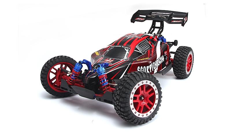 

Радиоуправляемый багги Remo Hobby Scorpion 4WD RTR масштаб 1:8 2.4G - RH8055 (Красный), Remo Hobby Scorpion 4WD