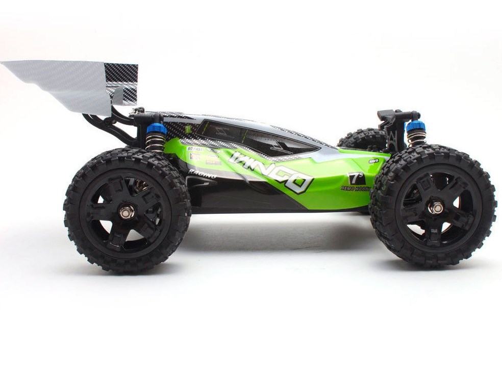 Радиоуправляемая багги Remo Hobby Dingo 4WD RTR + Li-Ion масштаб 1:16 - RH1651 (Зеленый)