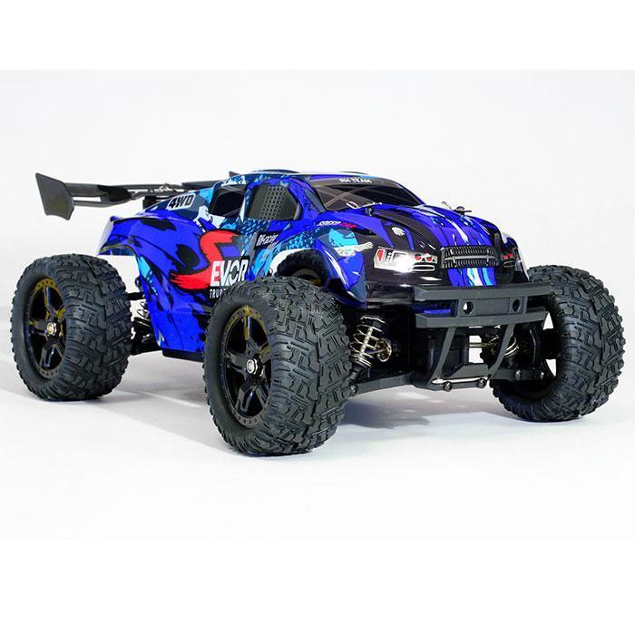 

Радиоуправляемый трагги Remo Hobby S-EVOR 4WD RH1661 2.4G 1:16 RTR (Синий), RH1661