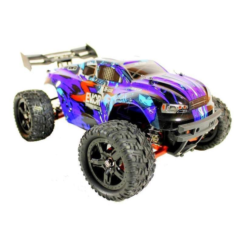 

Радиоуправляемая трагги Remo Hobby S EVO-R Brushless UPGRADE 4WD 2.4G 1/16 RTR-RH1665UPG (Синий), S EVO-R