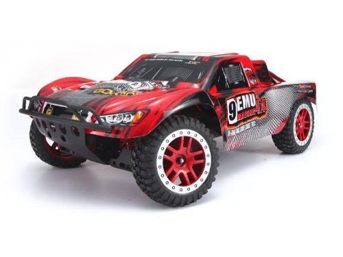 Радиоуправляемый шорт-корс трак Remo Hobby Truck 9emu 4WD RTR масштаб 1:10 2.4G - RH1025 (Красный)