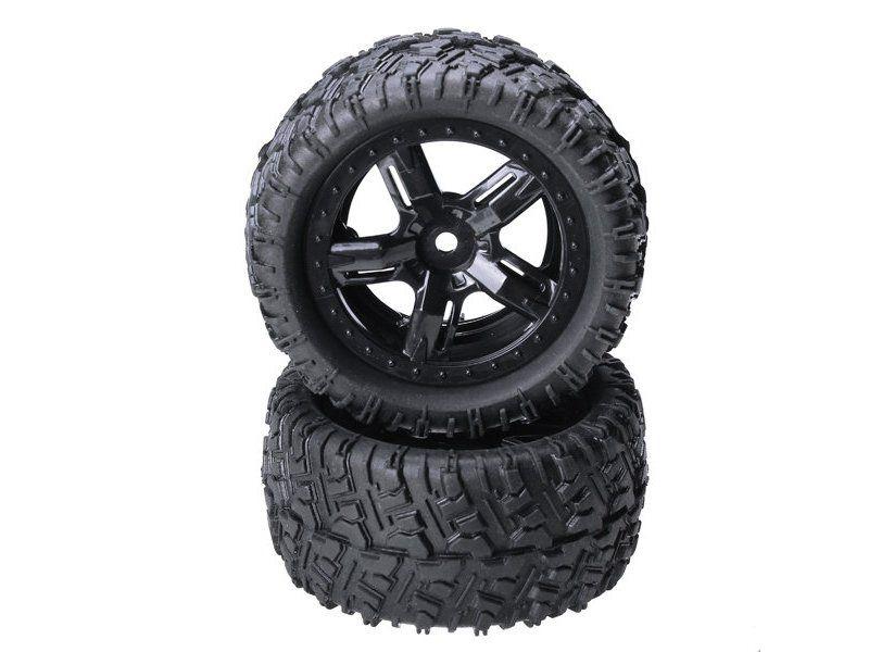 Колеса в сборе для моделей монстров и трагги Remo Hobby 1:16 2шт - P6973