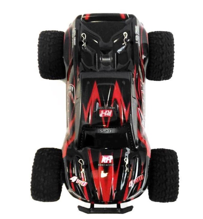 Радиоуправляемый монстр Remo Hobby Smax 4WD RTR масштаб 1:16 2.4G - RH1631 (Красный)