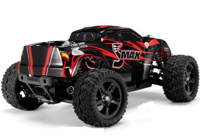 Внедорожник Remo Hobby Smax Brushless 4WD RTR Б/К масштаб 1:16 RH1635 (Красный)