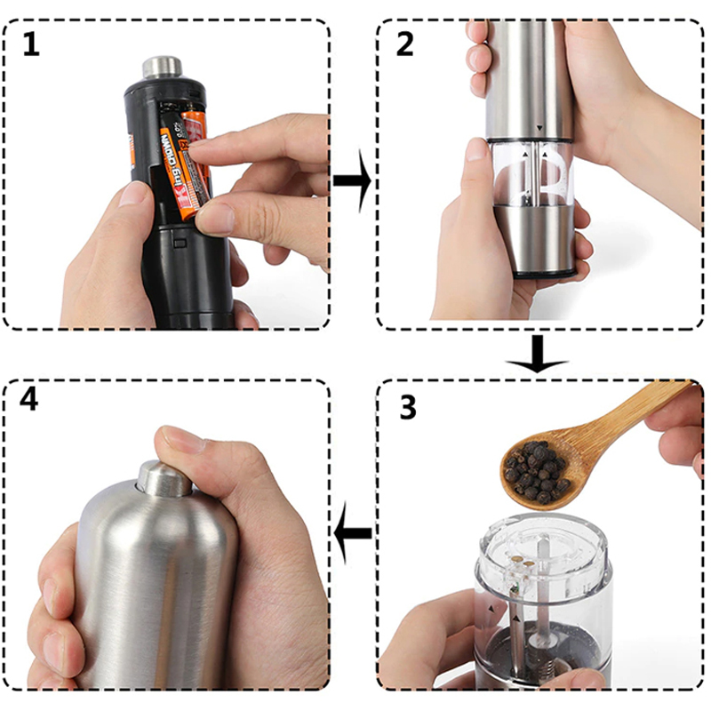 Мельница для перца электрическая