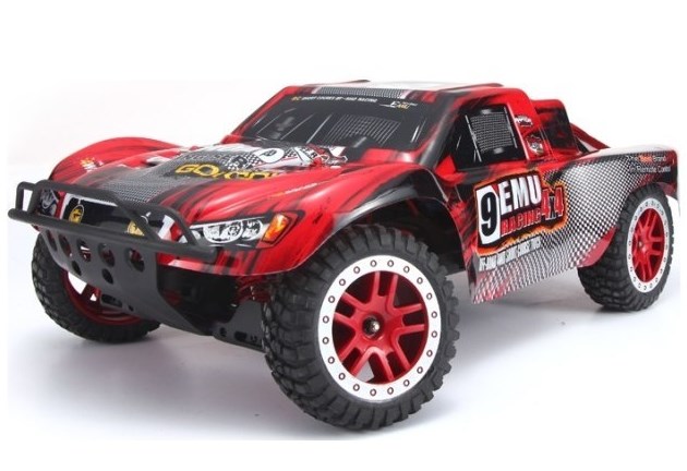 Радиоуправляемый шорт-корс трак Remo Hobby 4WD RTR масштаб 1:8 2.4G - RH8025 (красный)