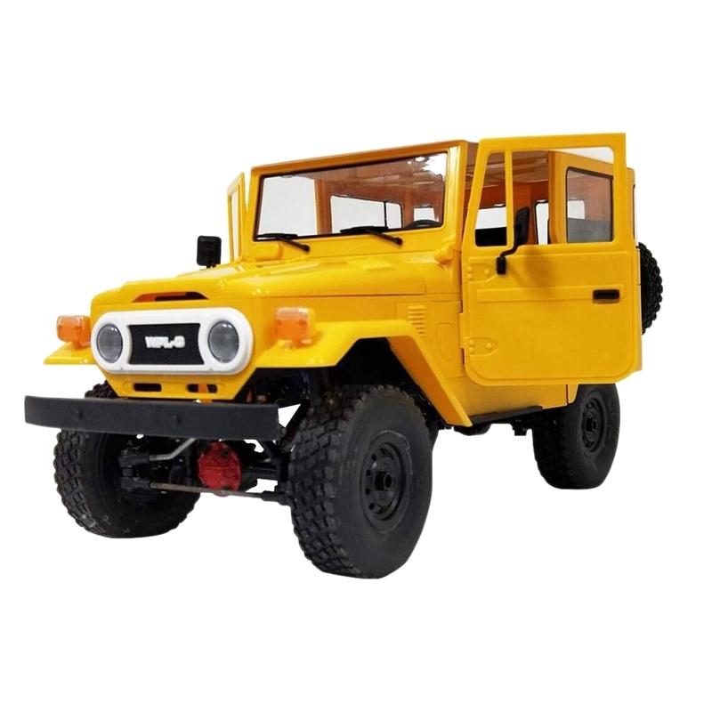 

Радиоуправляемый краулер Toyota FJ40 4WD RTR 1:16 2.4G – WPLC-34 (Желтый)