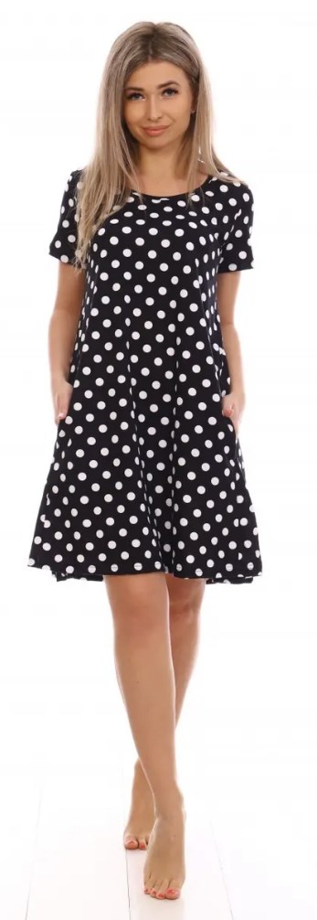 Платье женское VL-614 Горох (44)