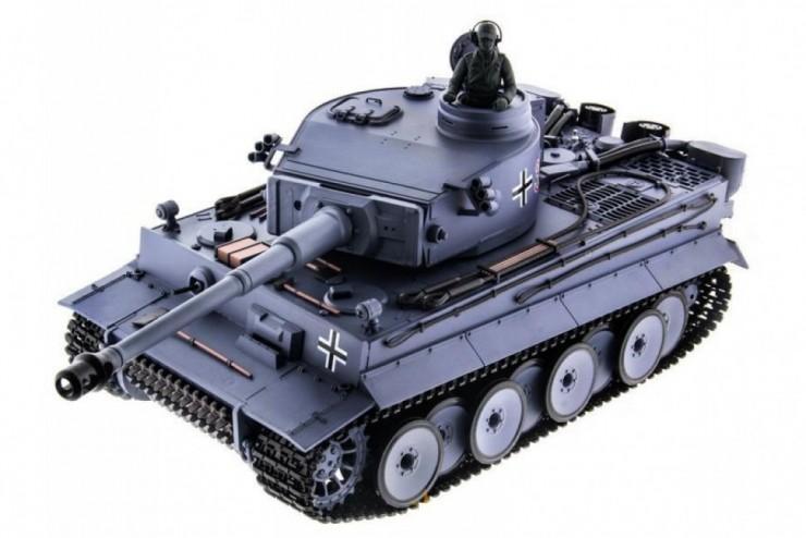 Радиоуправляемый танк Heng Long German Tiger масштаб 1:16 2.4G - 3818-1 Upg V7.0