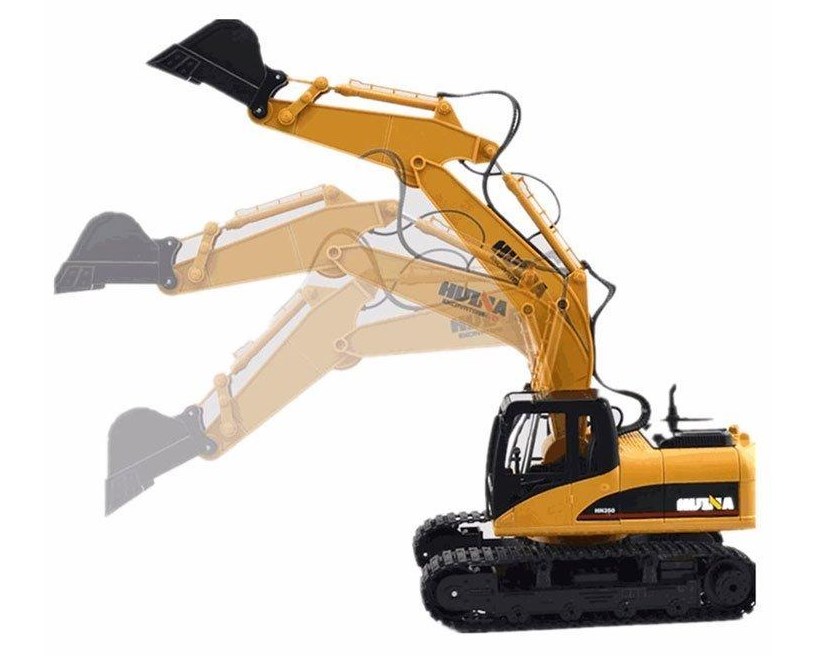 Радиоуправляемый экскаватор HUI NA TOYS масштаб 1:14 2.4G - HN1550 (Базовый)