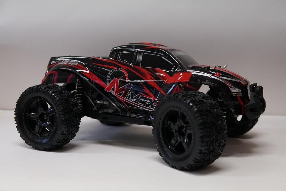 Радиоуправляемый монстр Remo Hobby MMAX RH1031 4WD RTR масштаб 1:10 2.4G - RH1031 (Красный)