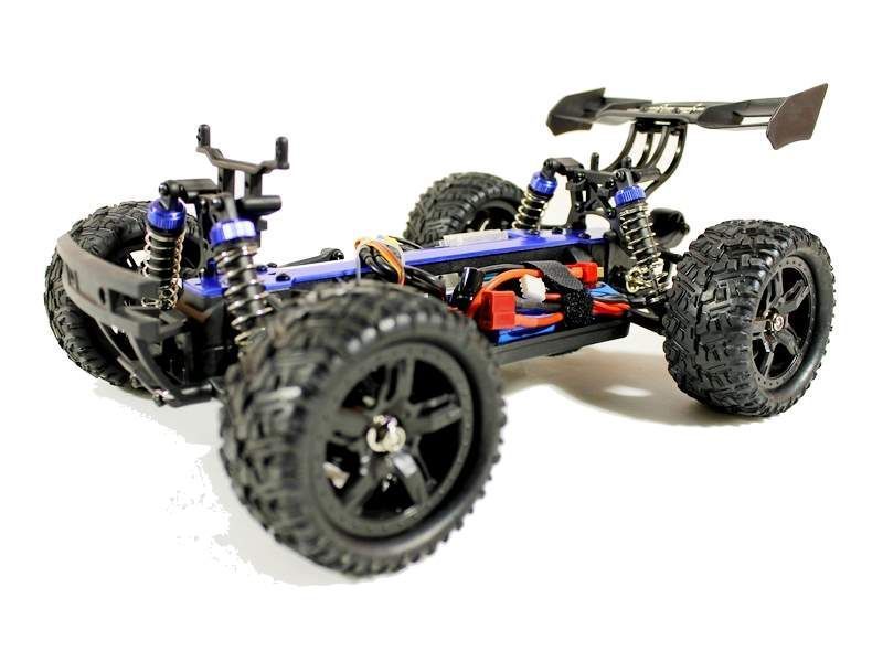 Р/У трагги Remo Hobby S-EVOR Brushless 4WD 2.4G 1/16 RTR + Li-Po и З/У (Красный)