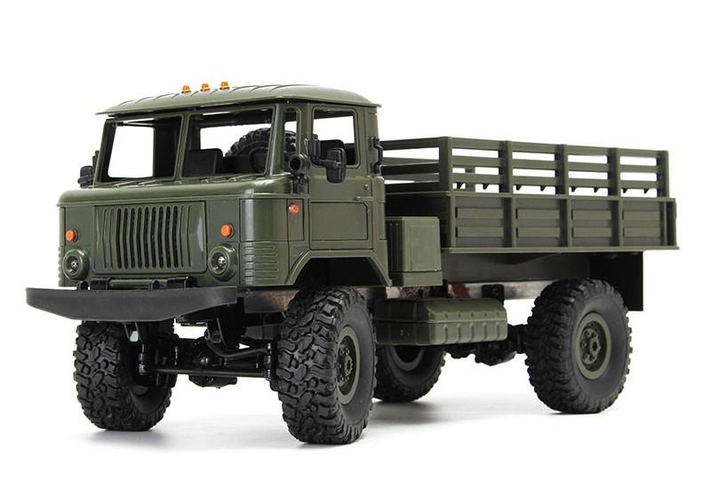 

Радиоуправляемая машина WPL Газ 66 грузовая 1/16+акб RTR 2.4G (Green), Зеленый
