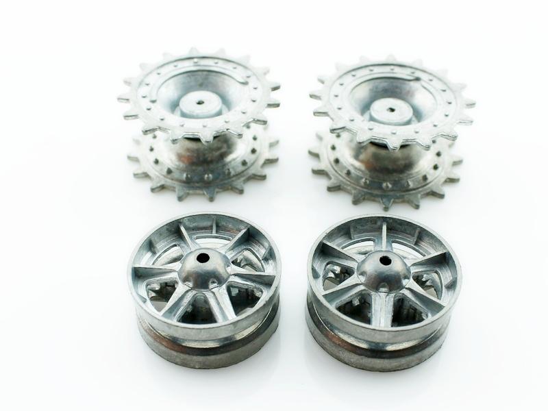 Ведущие звездочки, ленивцы для танка Heng Long - WW-019