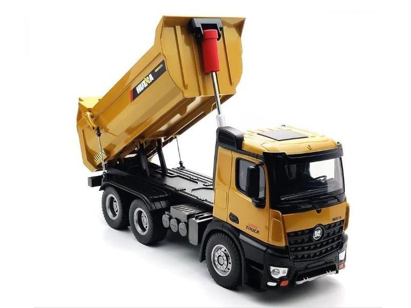 Радиоуправляемый самосвал HUI NA TOYS 2.4G 10CH масштаб 1:14 RTR - HN1582 (Желтый)