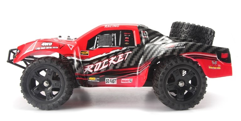 Р/У шорт-корс Remo Hobby Rocket 4WD RTR + Li-Ion масштаб 1:16 RH1621 (красный)