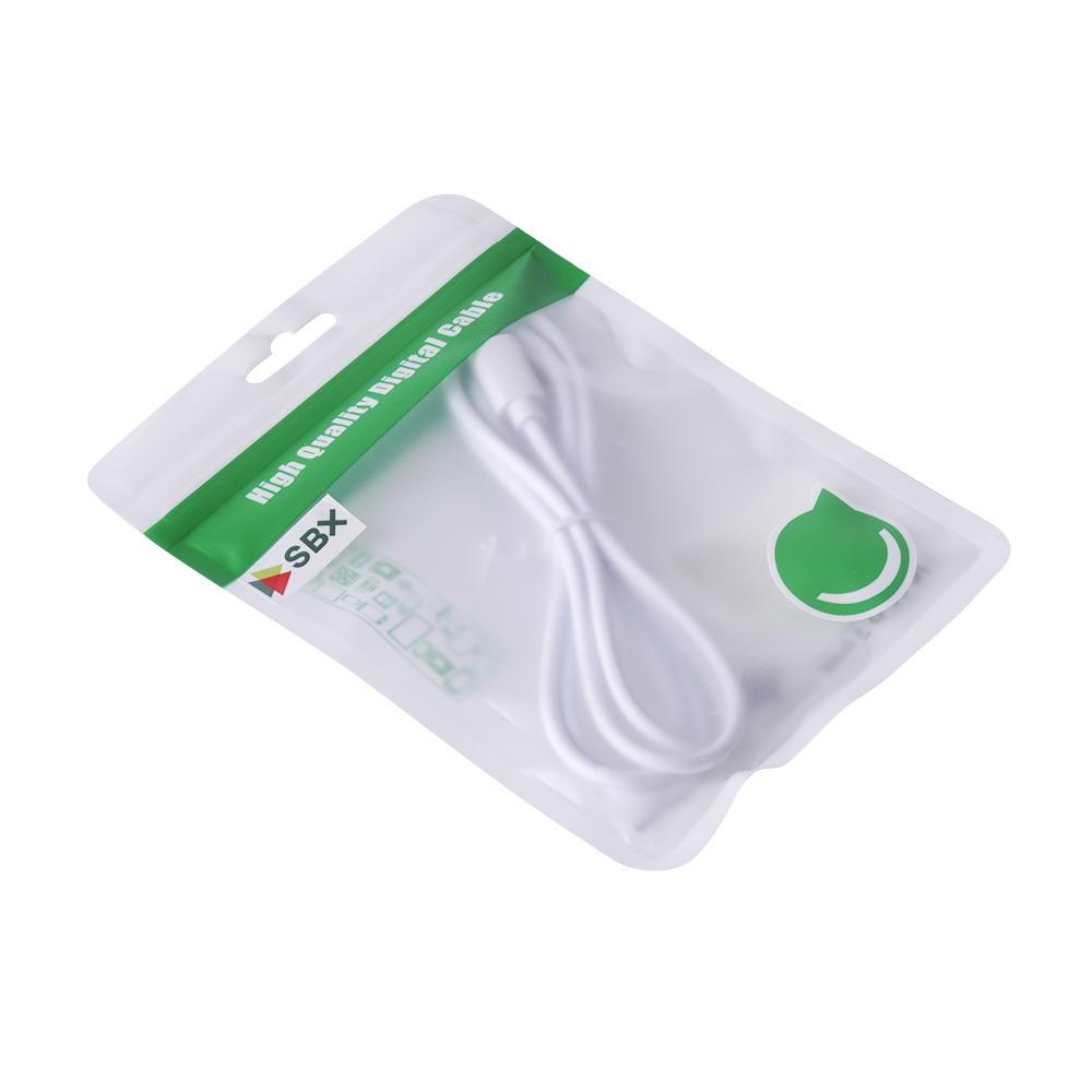 Кабель для IPhone USB - Lightning 2.4A, 1 метр (Белый)