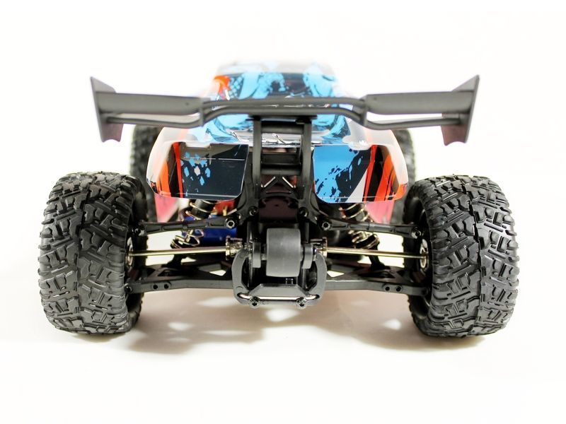 Р/У трагги Remo Hobby S-EVOR Brushless 4WD 2.4G 1/16 RTR + Li-Po и З/У (Красный)