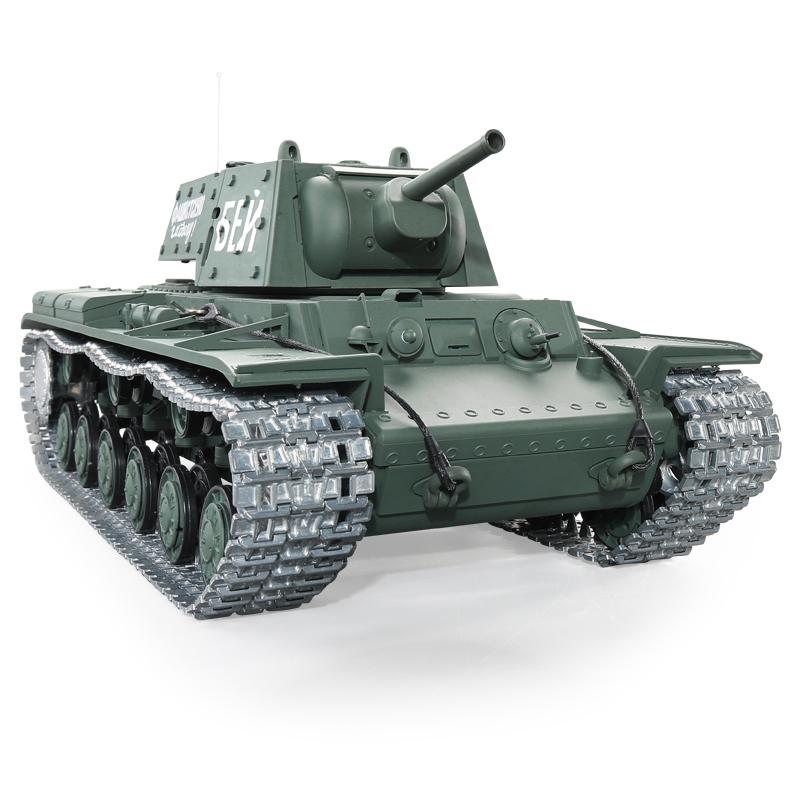 

Pадиоуправляемый танк Heng Long 1:16 КВ-1 2.4G RTR - 3878-1Upg V6.0