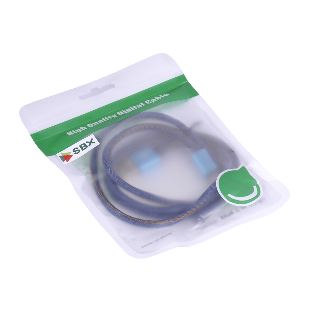 Кабель Pujimax в тканевой оплетке USB - Type-C 2.4A, 1 метр (Синий)