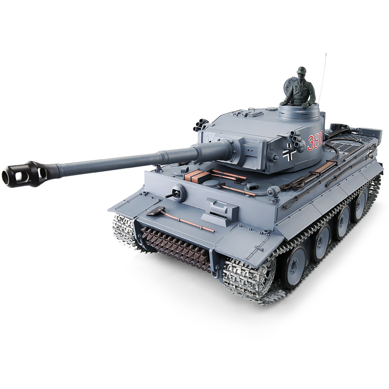 Радиоуправляемый танк Heng Long German Tiger Pro масштаб 1:16 2.4G - 3818-1 Pro V7.0
