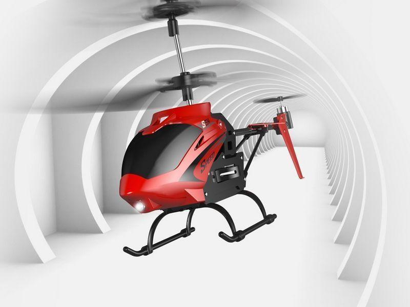 Радиоуправляемый вертолет Syma S5H RTF 2.4G S5H (Красный)
