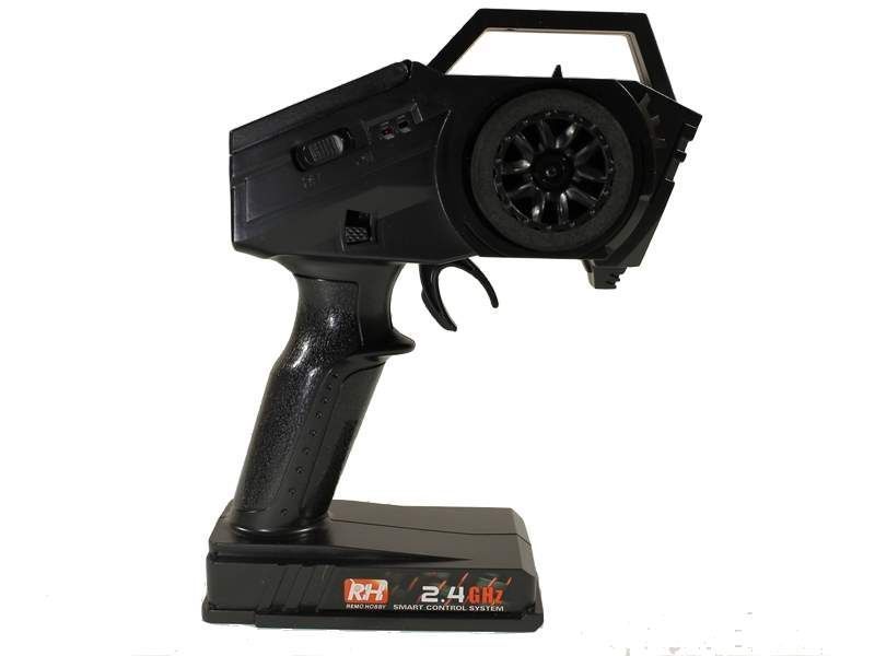 Р/У трагги Remo Hobby S-EVOR Brushless 4WD 2.4G 1/16 RTR + Li-Po и З/У (Красный)