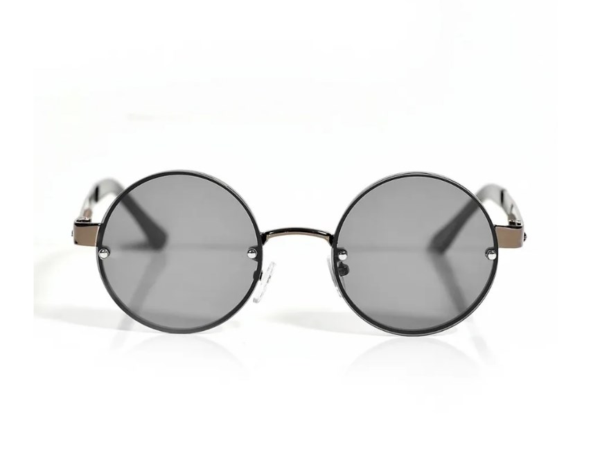 Очки круг (Черный)