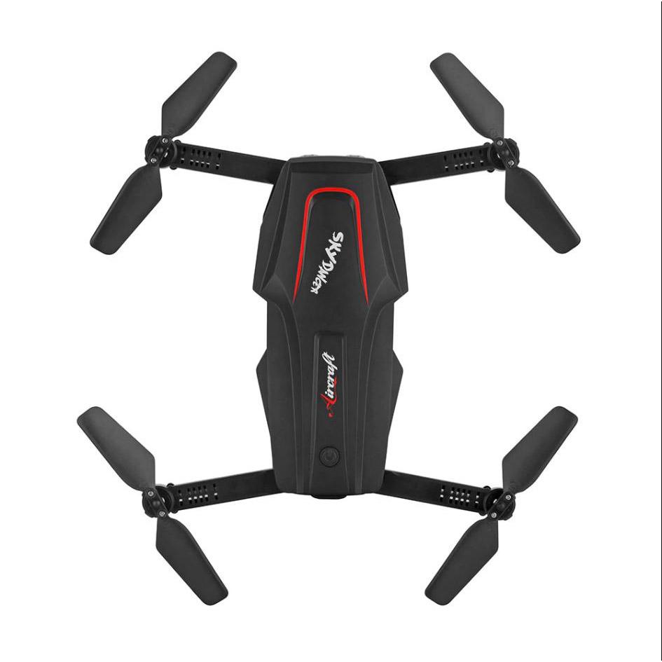

Радиоуправляемый складной селфи дрон WL Toys с Wifi FPV RTF 2.4G - Q626 (Базовый), Черный, Радиоуправляемый складной селфи дрон