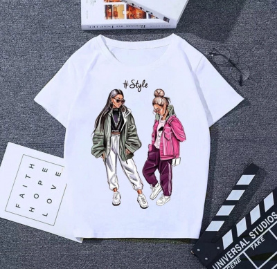 Футболка женская STYLE-белая (46-48)