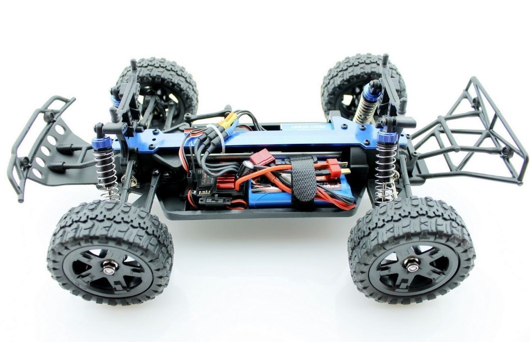 Внедорожник Remo Hobby Rocket 4WD RH1625 Brushless 4WD RTR Б/К + Li-Po масштаб 1:16 (Красный)