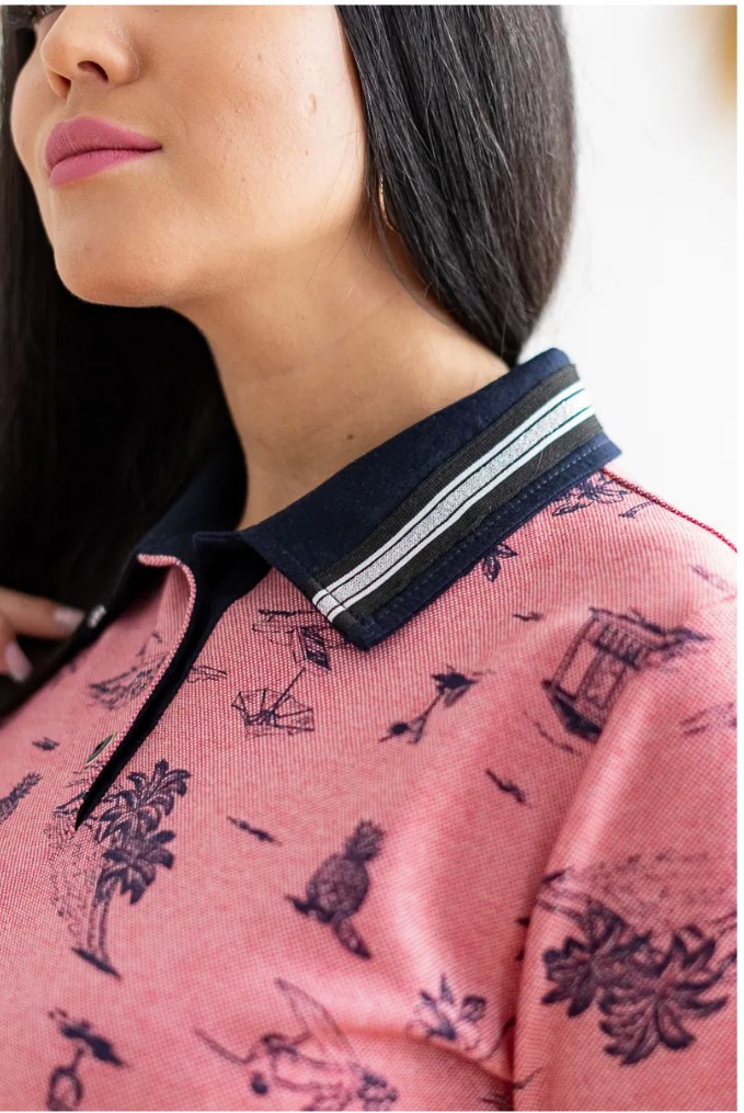 Платье Поло 3, Коралл (44)