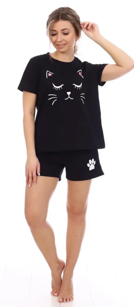 

Пижама женская СК-45 (Черный, 44)