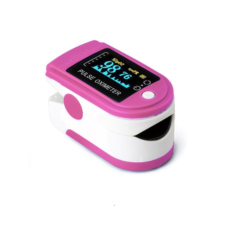 

Пульсоксиметр Pulse Oximeter Fingertrip (Розовый)