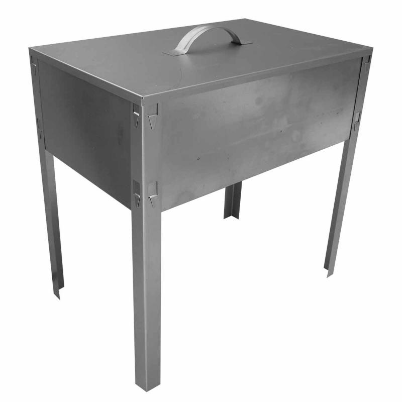 Мангал-коптильня "Эконом" 400*250*400 (6 шампуров)