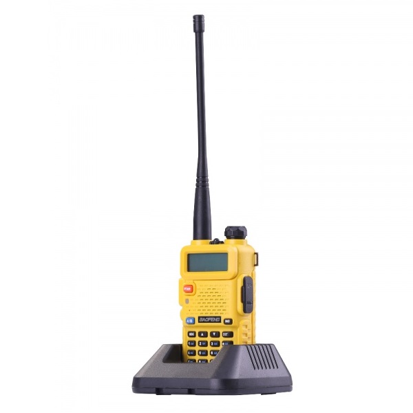 

Радиостанция Baofeng UV-5R (8W) 2 уровня (Желтый)