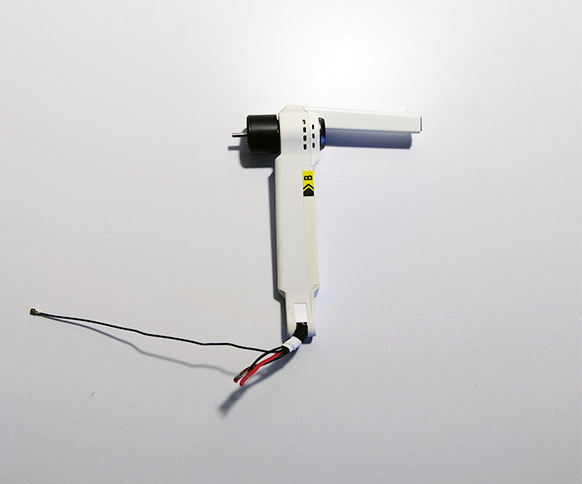 Левый передний луч в сборе с ECS для Hubsan Zino 2