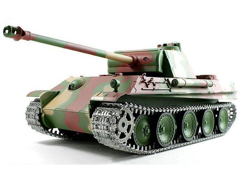 

Радиоуправляемый танк Heng Long Panther Type G масштаб 1:16 40Mhz - 3879-1 PRO, Panther