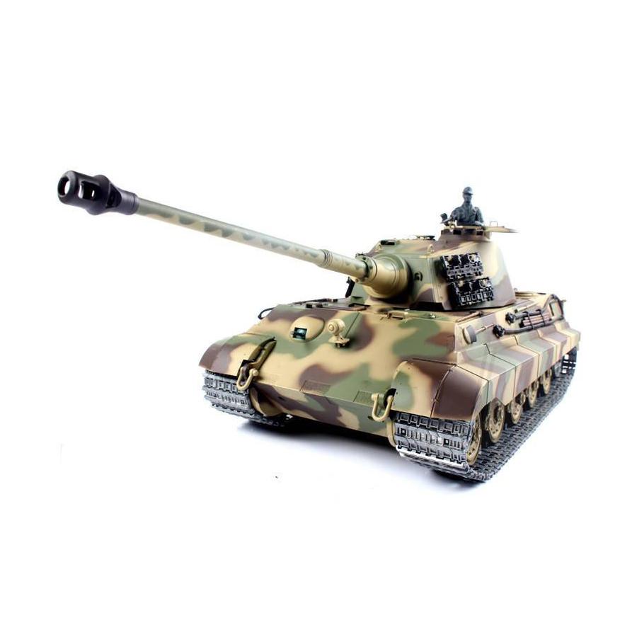 Радиоуправляемый танк Heng Long German King Tiger 1 Henschel масштаб 1:16 2.4G - 3888A-1