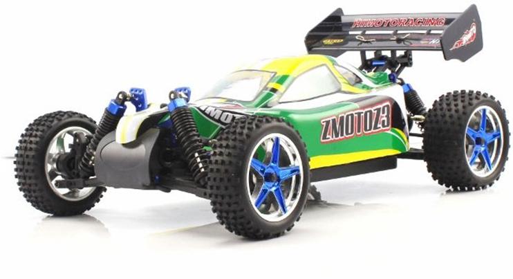 

Радиоуправляемый багги Himoto ZMOTOZ3 4WD RTR масштаб 1:10 2.4G - HI3101BL (Зеленый), Багги