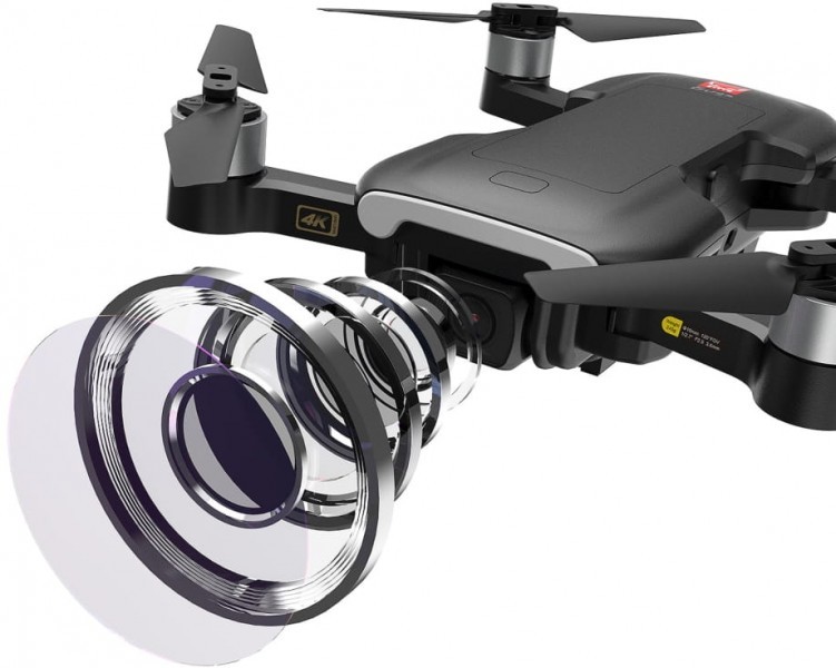 Радиоуправляемый квадрокоптер MJX Bugs 7 4K V2 RTF 2.4G с сумкой - MJX-B7-V2-BAG (Черный) Радиоуправляемый квадрокоптер MJX Bugs 7 4K V2 RTF 2.4G с сумкой - MJX-B7-V2-BAG (Черный)