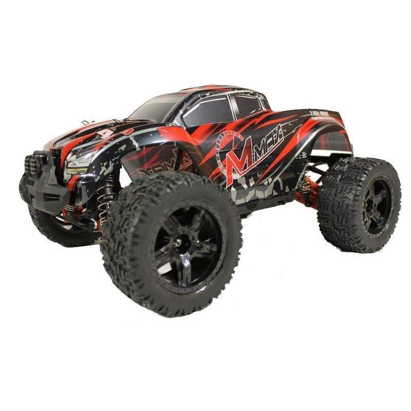 Радиоуправляемый монстр Remo Hobby MMAX Brushless UPGRADE 4WD 2.4G 1/10 RTR-RH1035UPG (Красный)