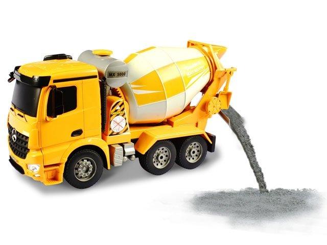 

Радиоуправляемая бетомешалка Double E Mercedes-Benz Arocs 1:20 2.4G - E528-003 (Базовый), Бетономешалка