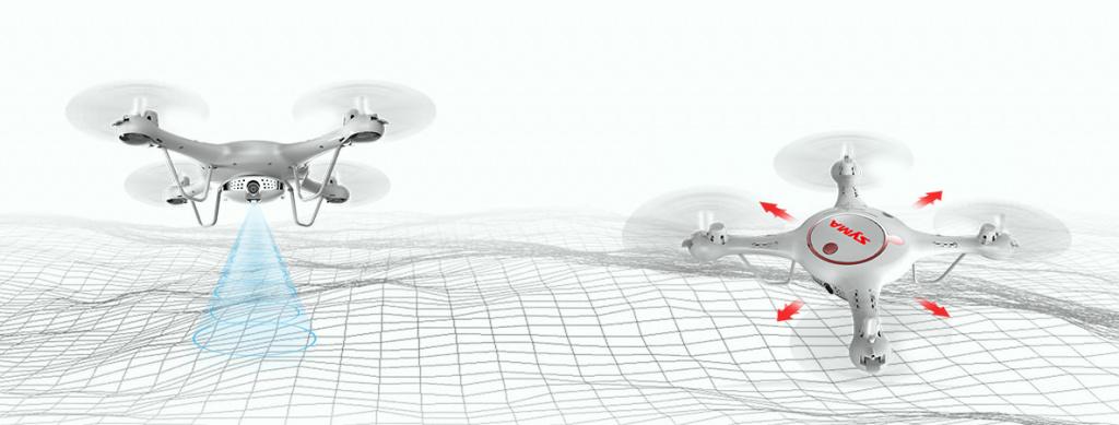 Обзор квадрокоптера Syma X5UW-D Обзор квадрокоптера Syma X5UW-D