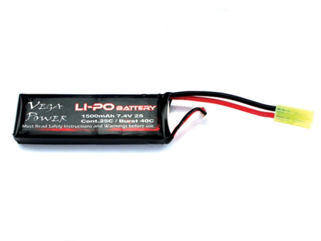 Аккумулятор Vega Power Li-Po 7,4V 1500 mAh